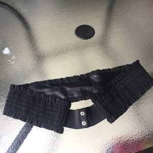 Black stretch belt M/l